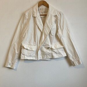 Anthropologie Pilcro Lightweight Jacket Large Ivory